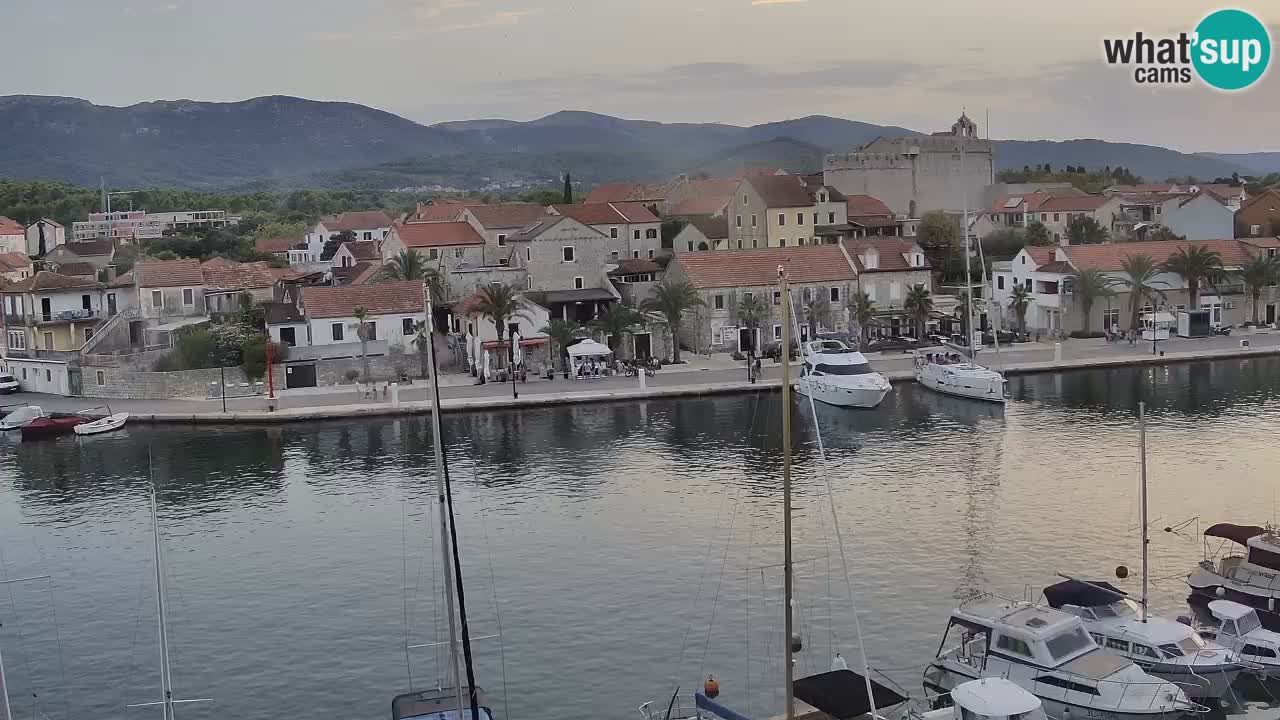 Livecam Hvar Vrboska marina | Île de Hvar | Dalmatia