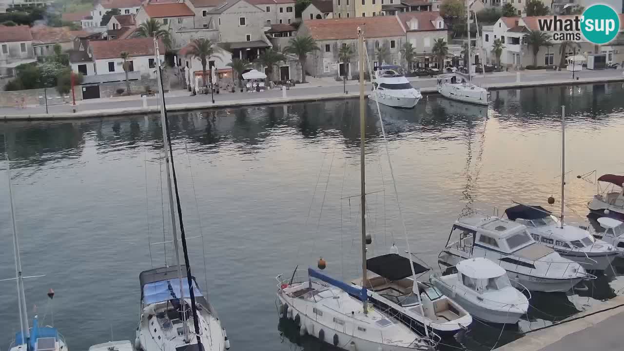 Livecam Hvar Vrboska marina | Île de Hvar | Dalmatia