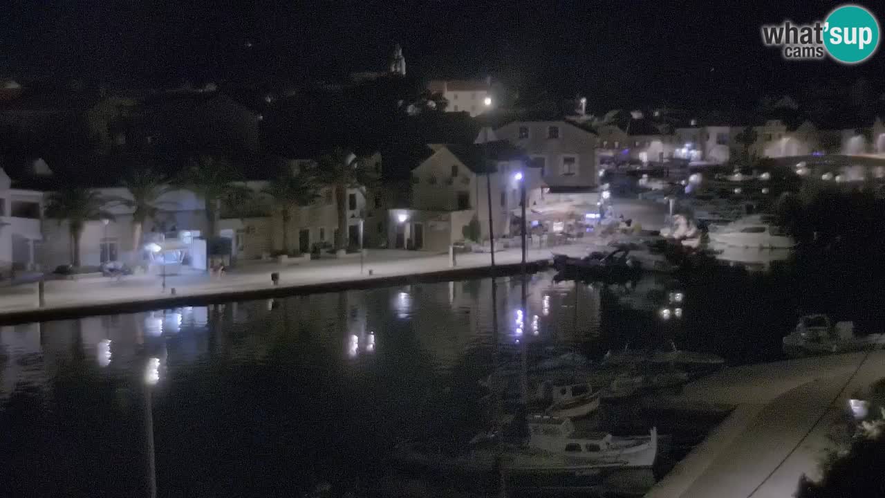 Livecam Hvar Vrboska marina | Île de Hvar | Dalmatia