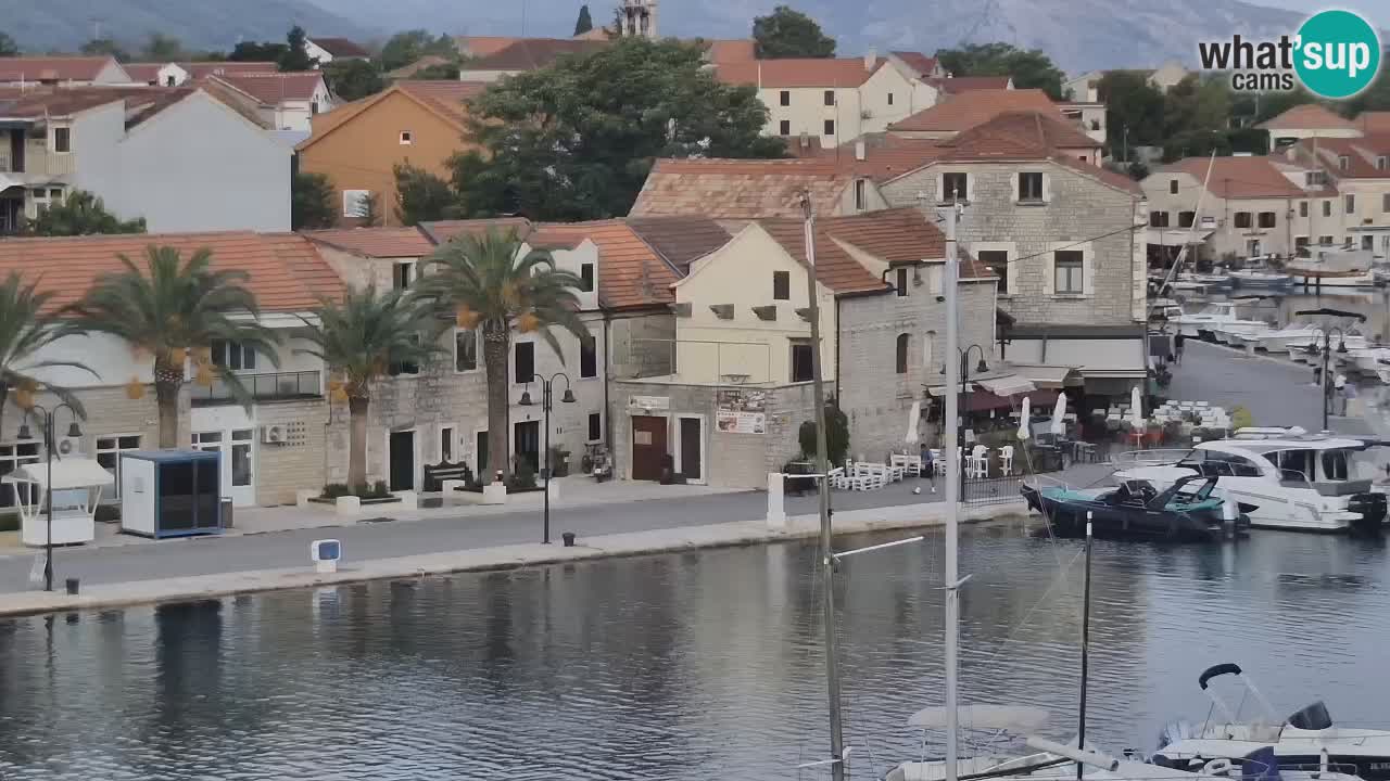Webcam Hvar Vrboska marina | Dalmazia