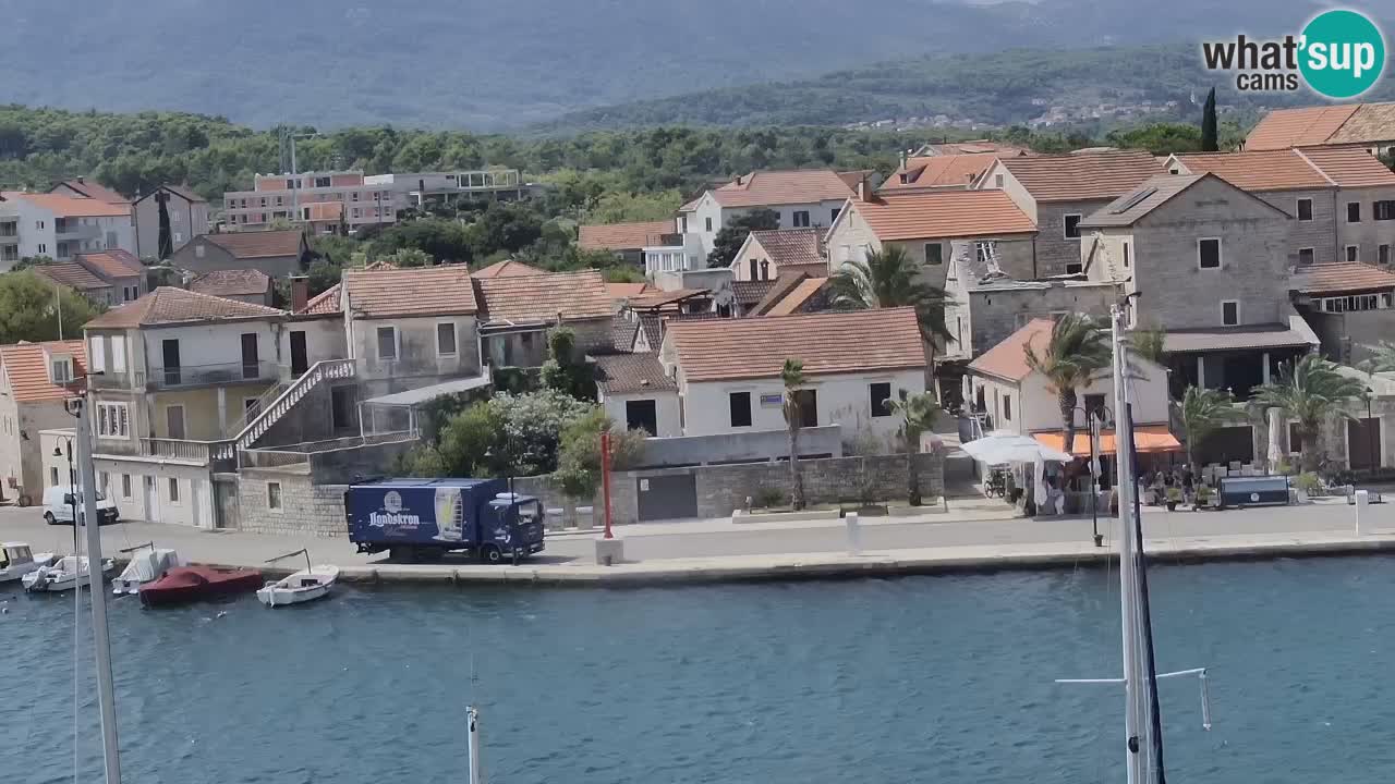 Livecam Vrboska marina | Hvar island | Dalmatia