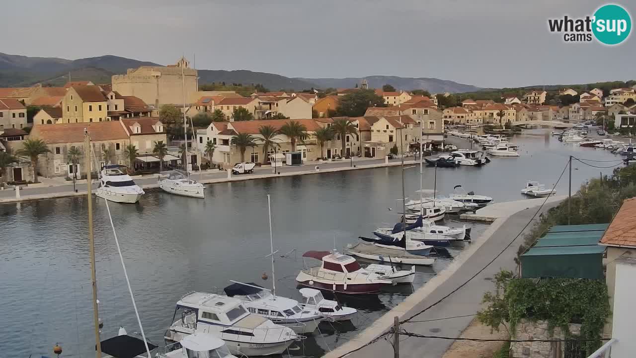 Livecam Hvar Vrboska marina | Île de Hvar | Dalmatia