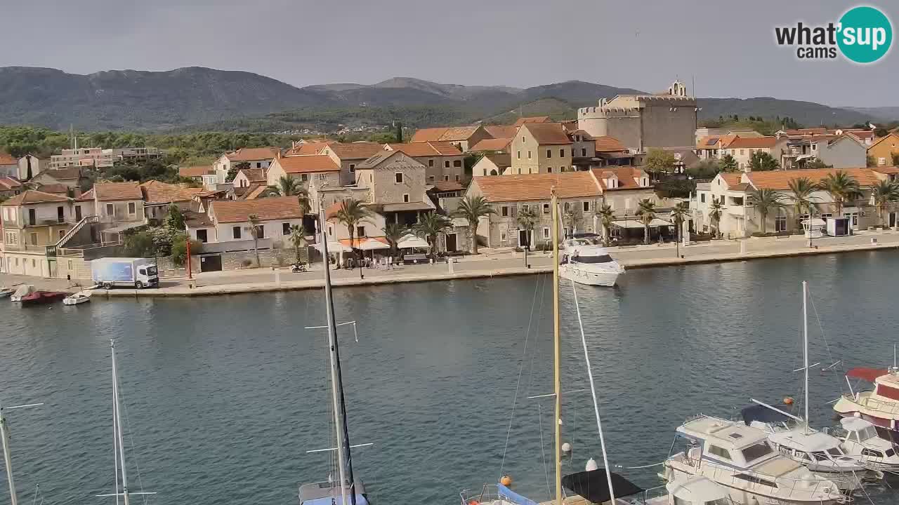 Webcam Vrboska marina | Hvar Insel | Dalmatien