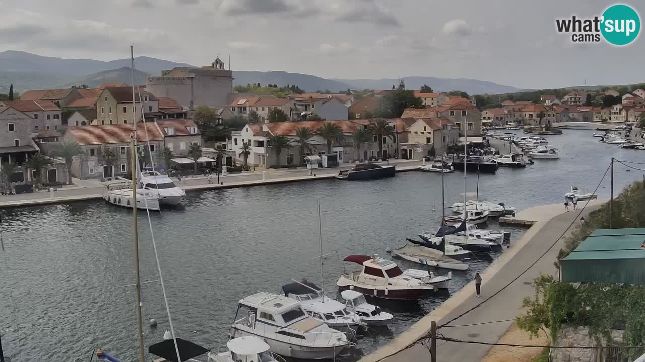 Livecam Hvar Vrboska marina | Île de Hvar | Dalmatia