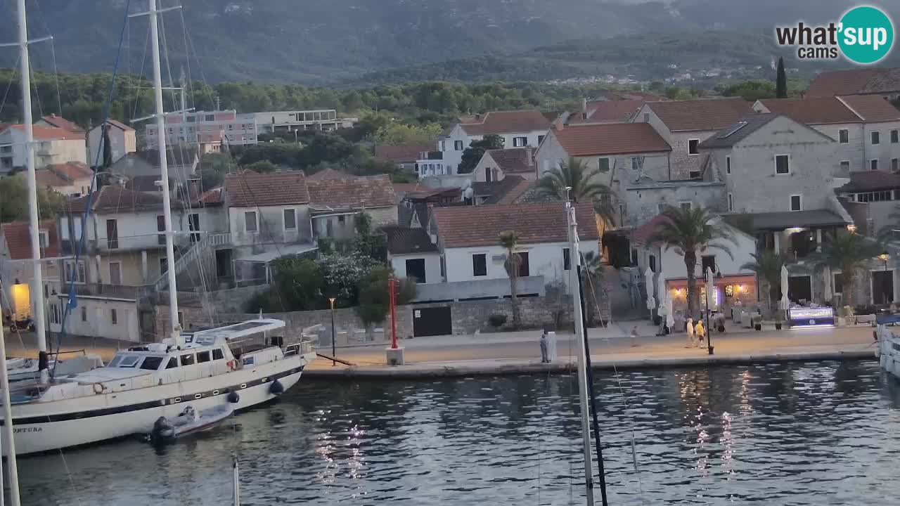 Webcam Vrboska marina | Hvar Insel | Dalmatien