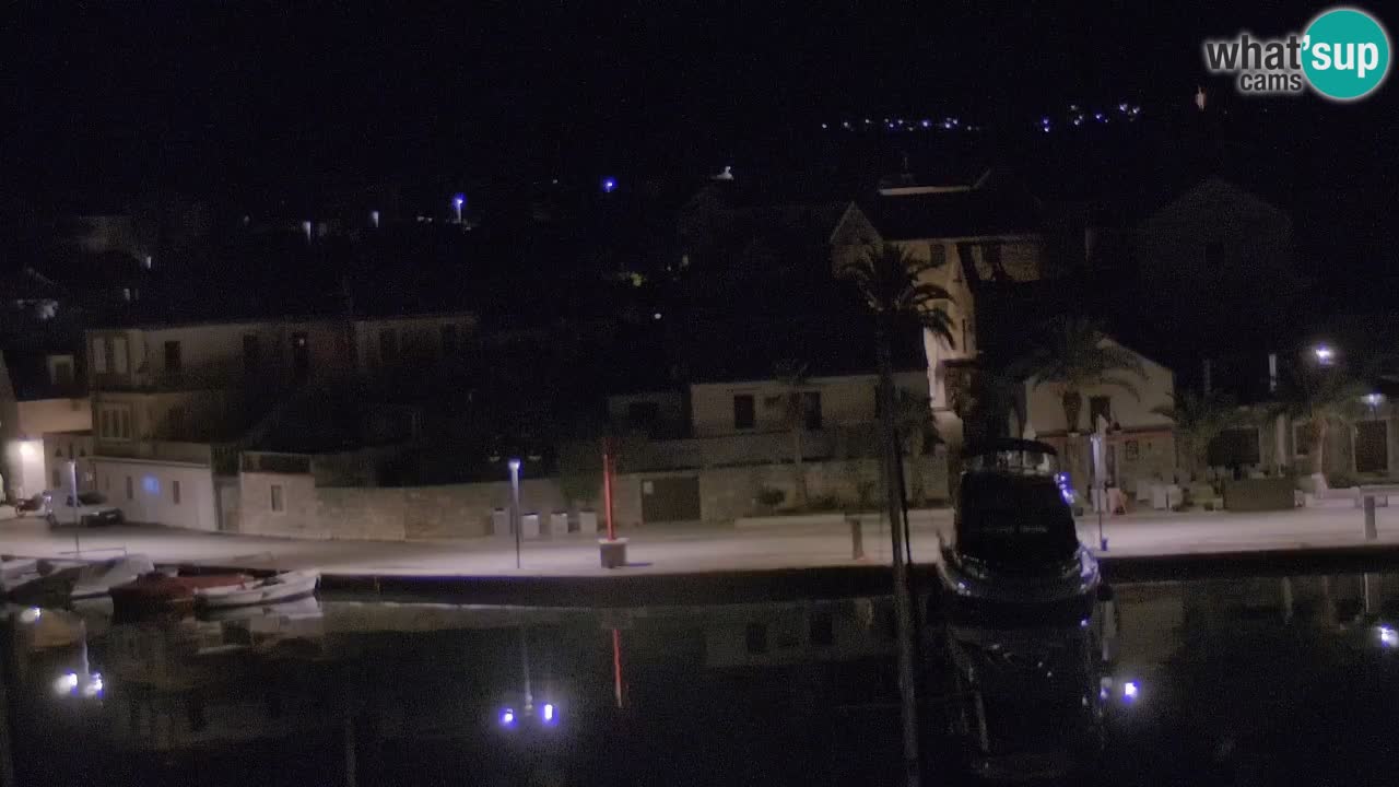 Webcam Hvar Vrboska marina | Dalmazia