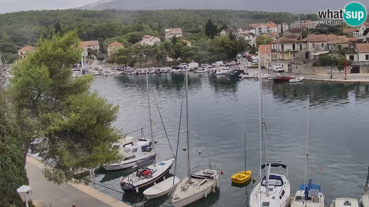 Livecam Hvar Vrboska marina | Île de Hvar | Dalmatia
