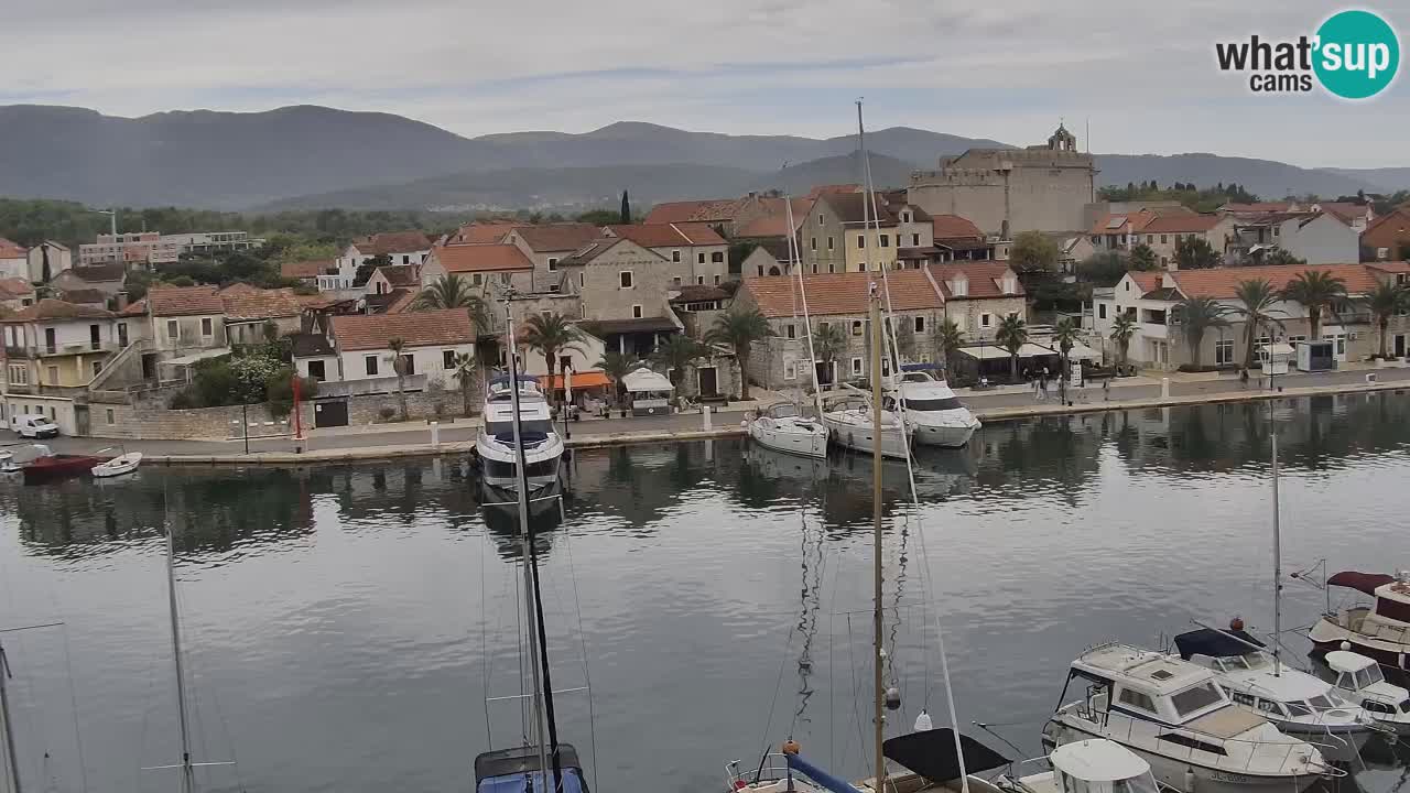 Webcam Vrboska marina | Hvar Insel | Dalmatien