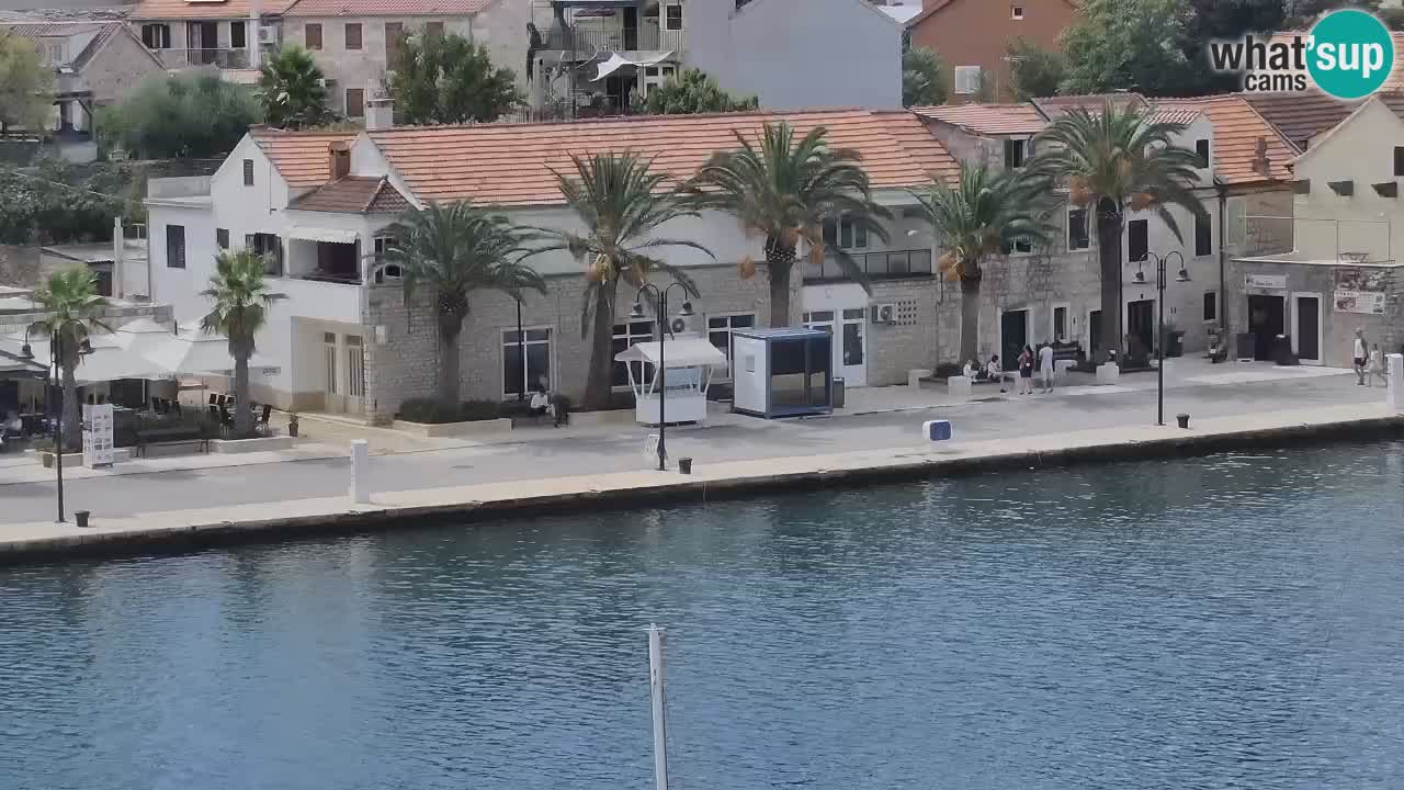 Livecam Vrboska marina | Hvar island | Dalmatia