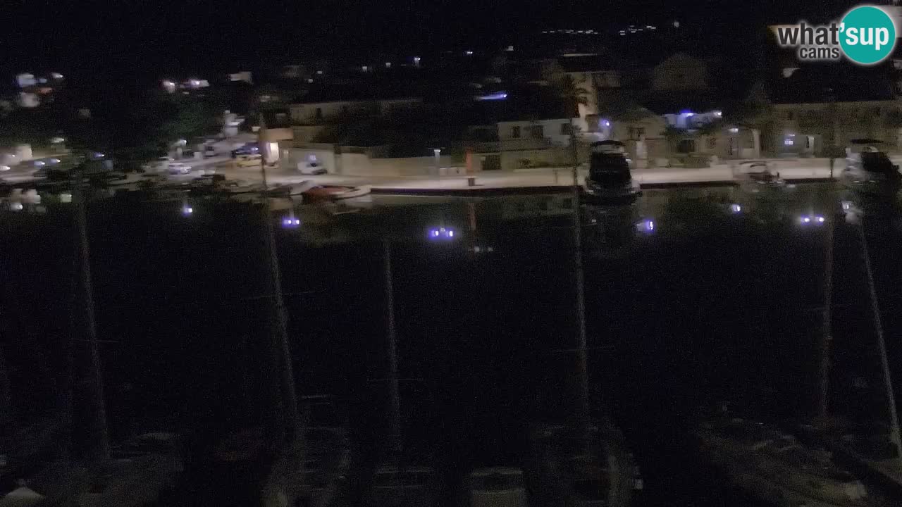 Livecam Hvar Vrboska marina | Île de Hvar | Dalmatia