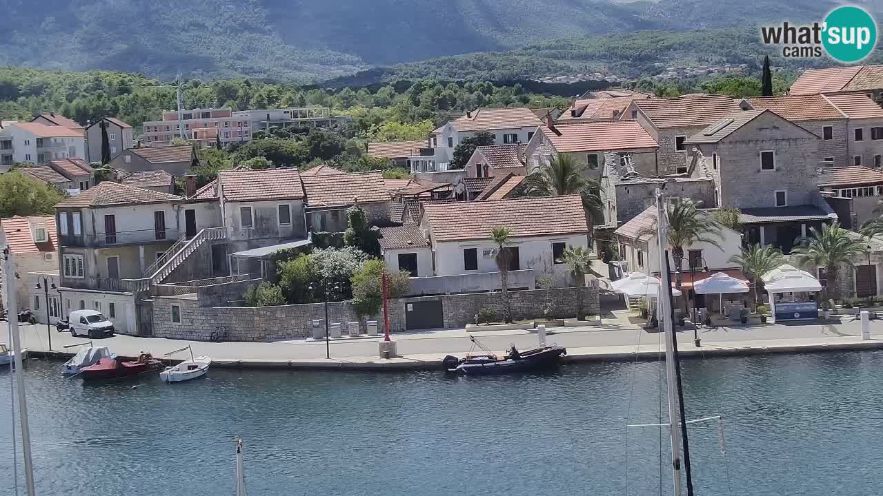 Livecam Hvar Vrboska marina | Île de Hvar | Dalmatia