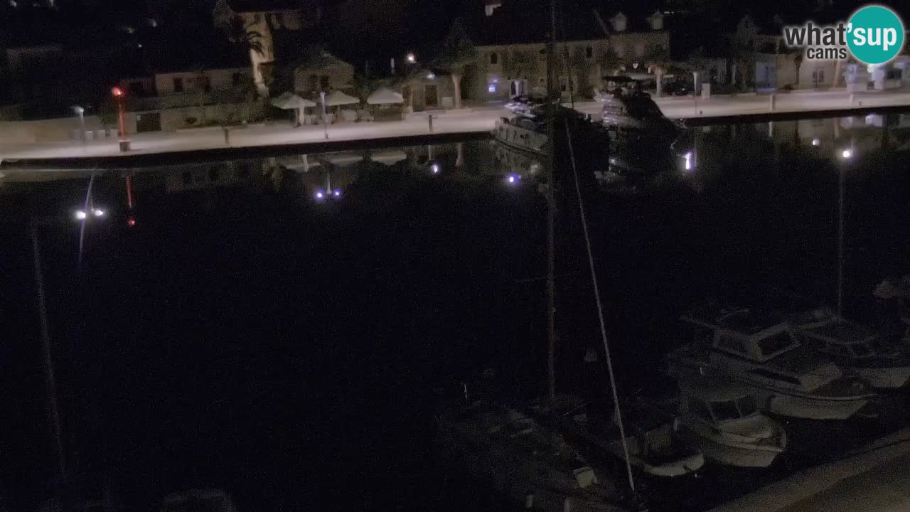 Livecam Hvar Vrboska marina | Île de Hvar | Dalmatia