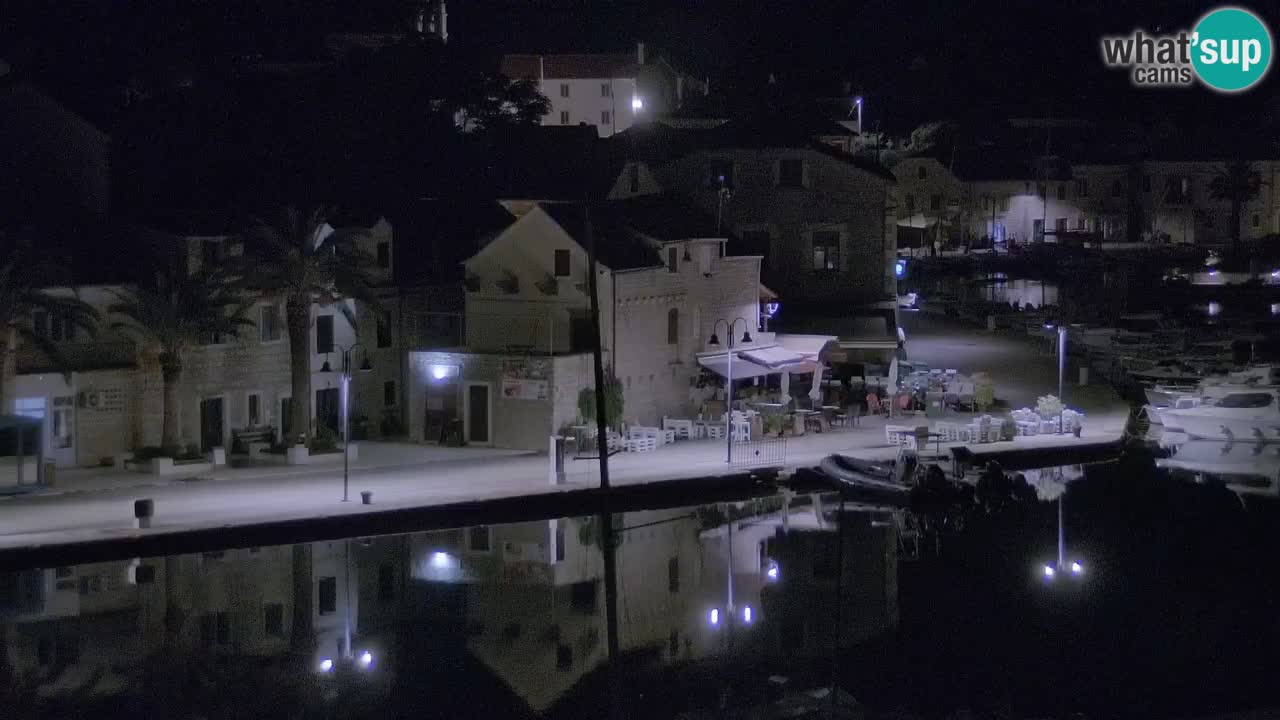 Livecam Hvar Vrboska marina | Île de Hvar | Dalmatia