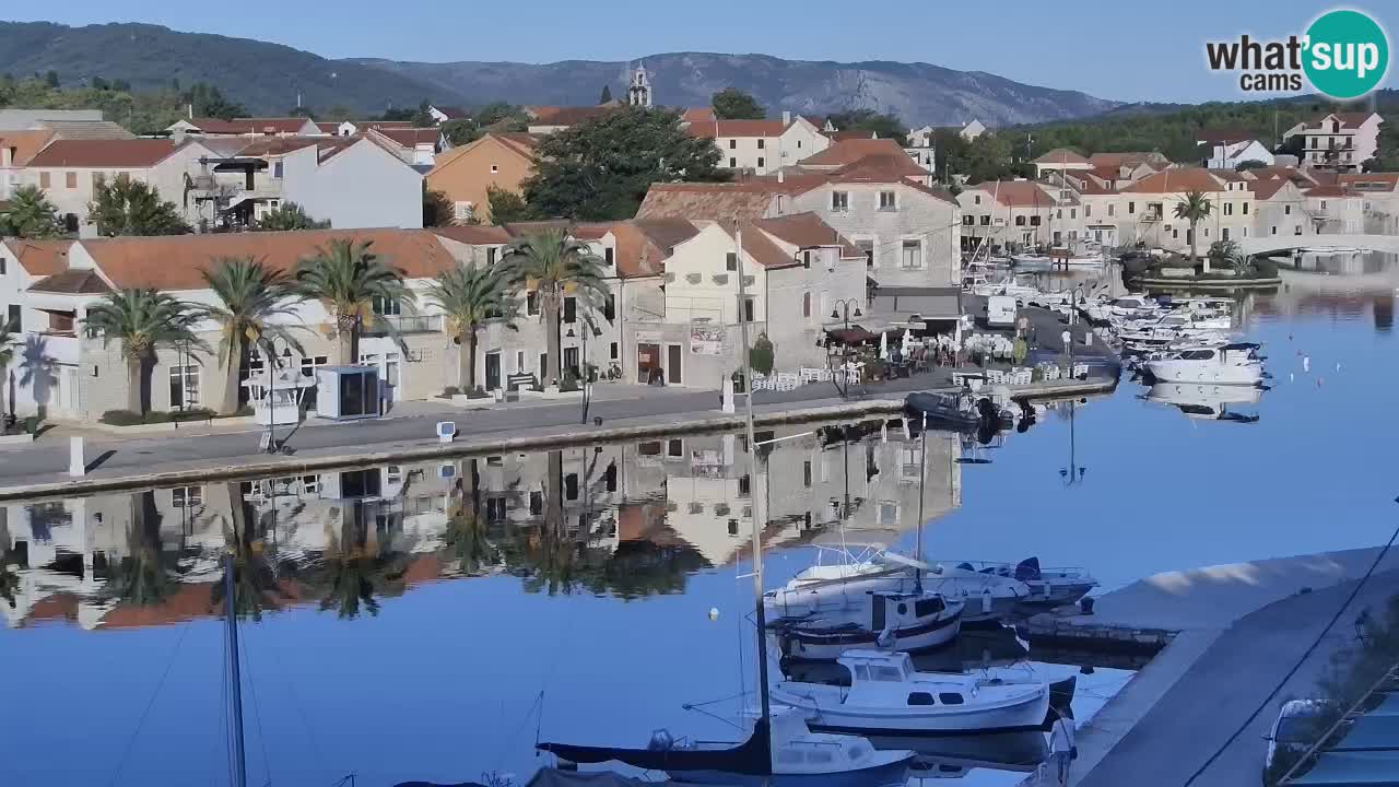 Webcam Hvar Vrboska marina | Dalmazia