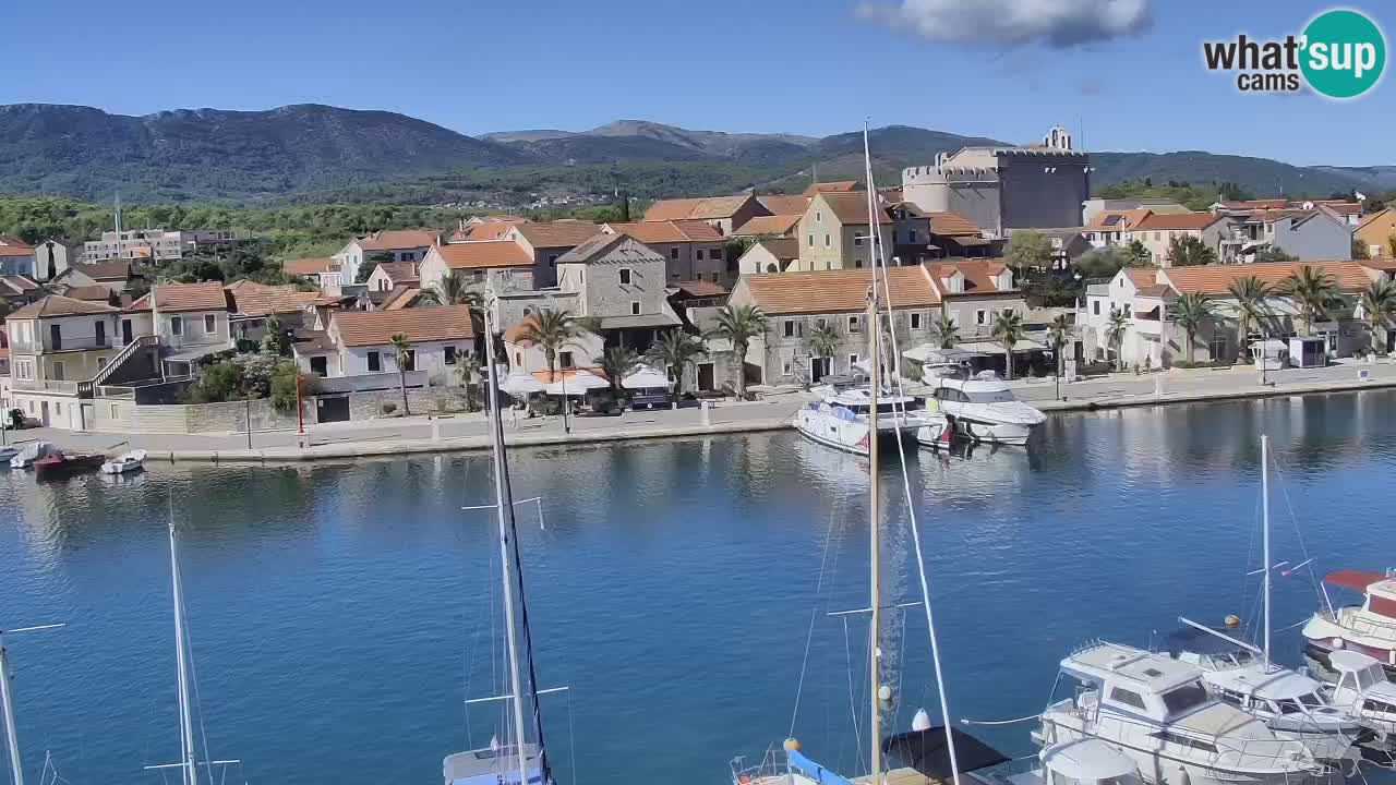 Web kamera Hvar Vrboska marina | otok Hvar | Dalmacija