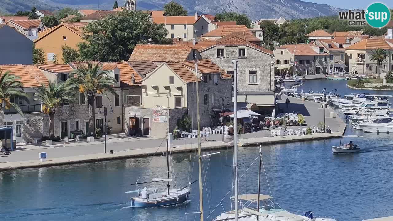 Livecam Vrboska marina | Hvar island | Dalmatia
