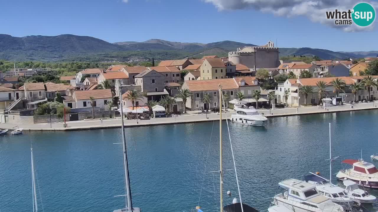 Livecam Hvar Vrboska marina | Île de Hvar | Dalmatia