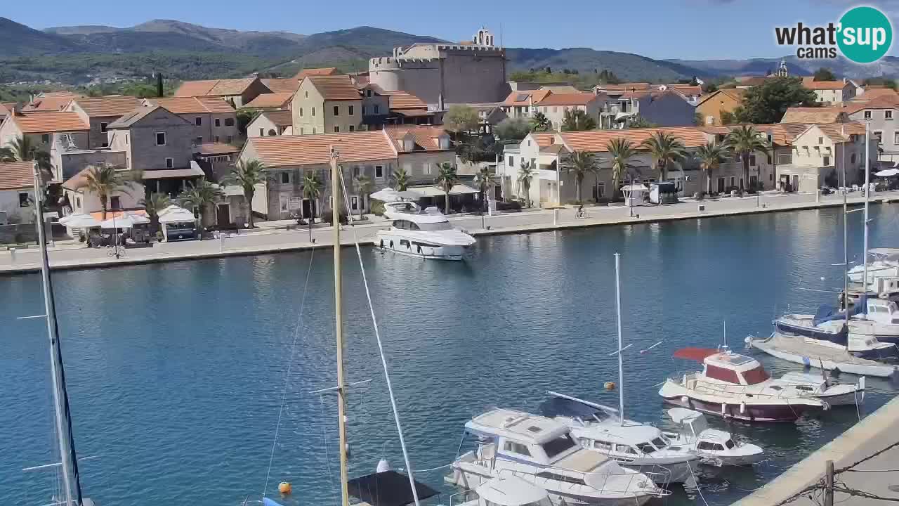 Web kamera Hvar Vrboska marina | otok Hvar | Dalmacija