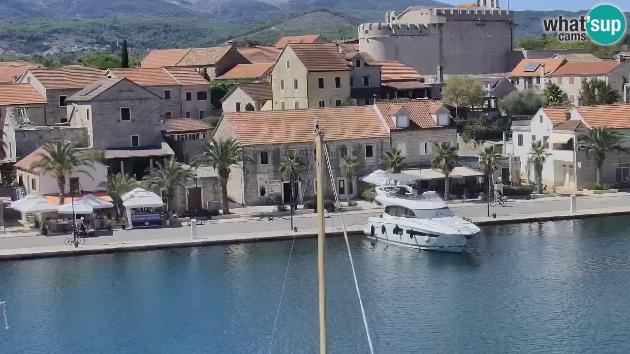 Webcam Hvar Vrboska marina | Dalmazia