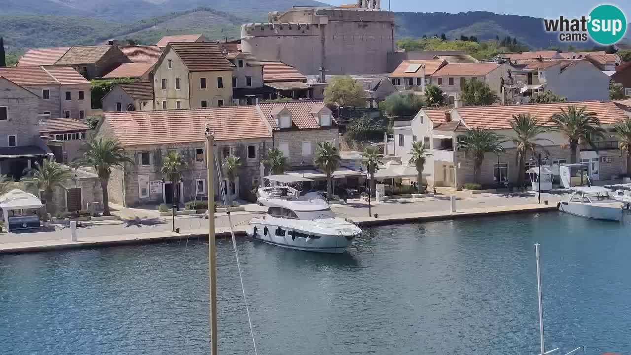Web kamera Hvar Vrboska marina | otok Hvar | Dalmacija