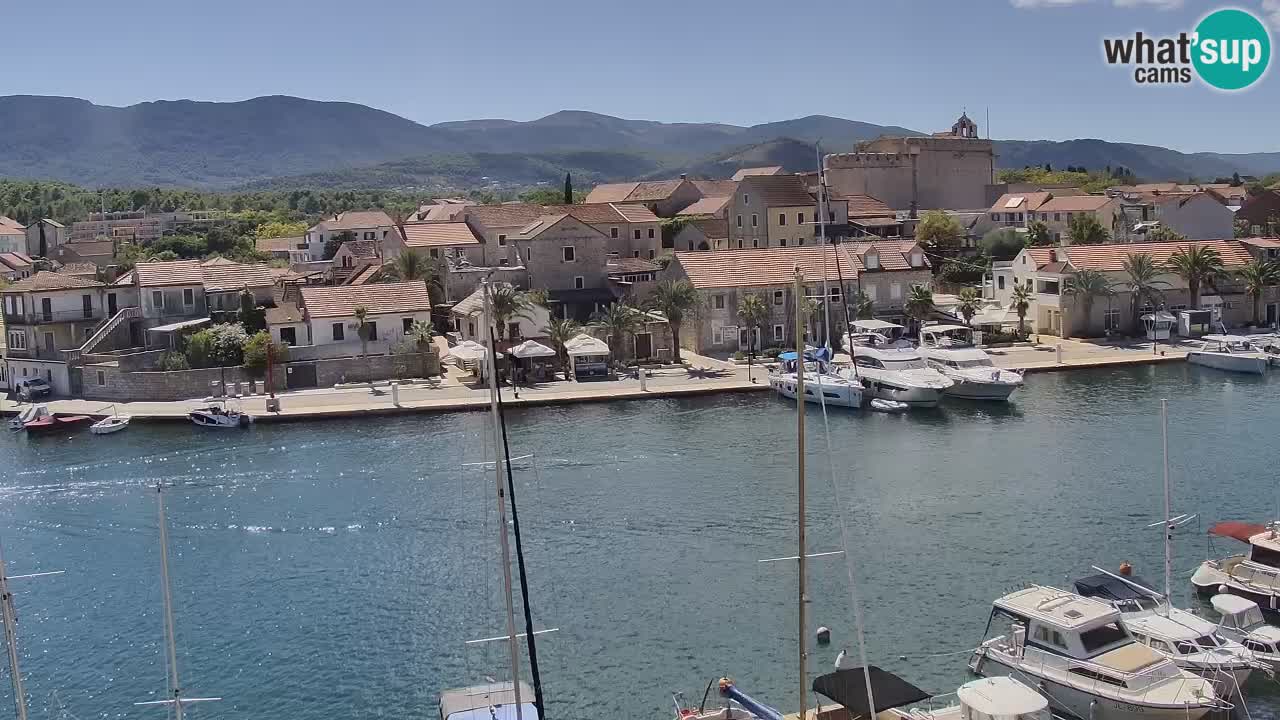 Webcam Hvar Vrboska marina | Dalmazia