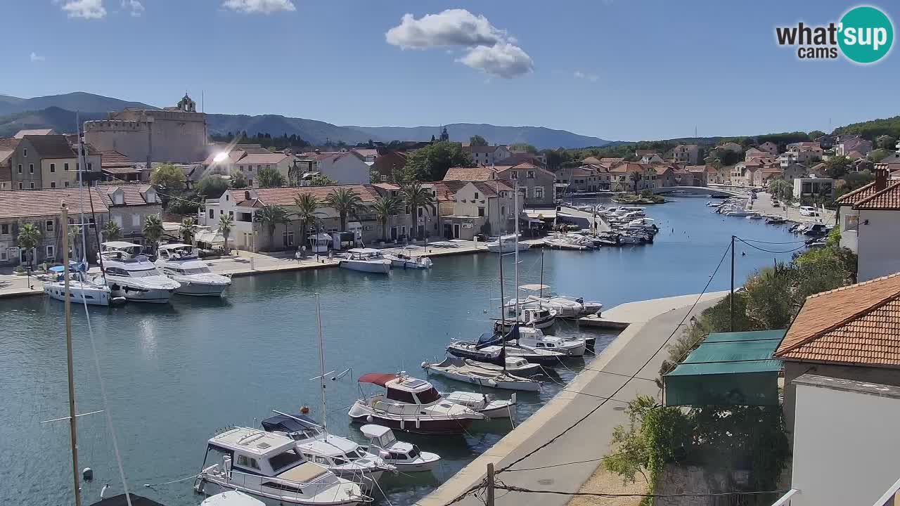 Livecam Hvar Vrboska marina | Île de Hvar | Dalmatia