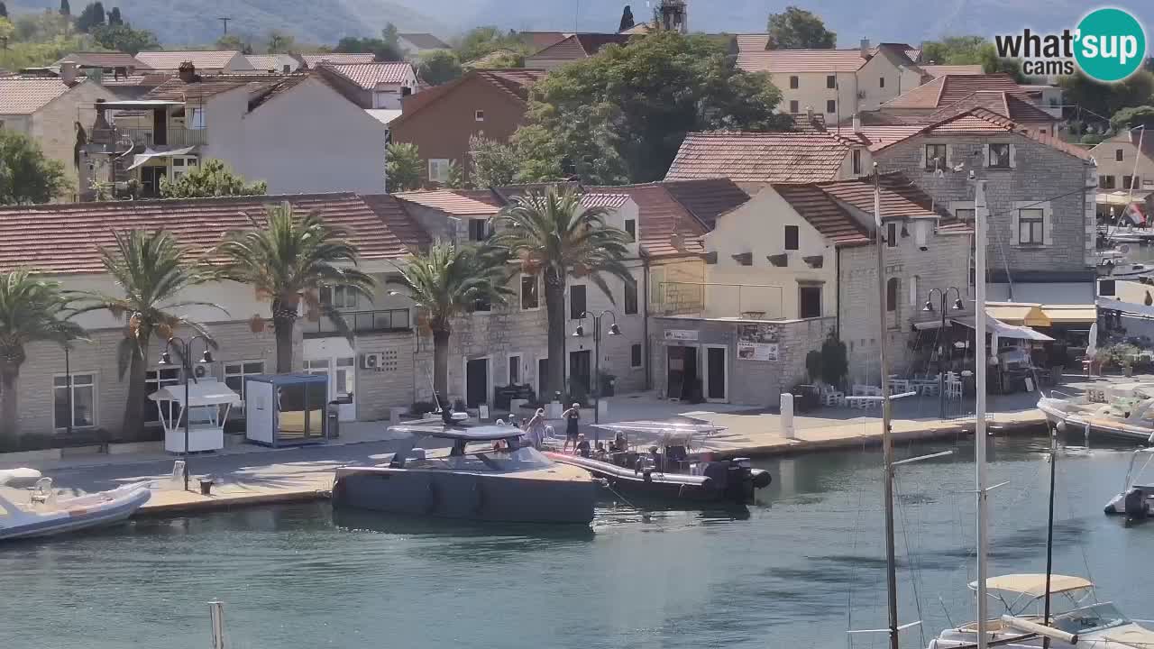 Livecam Vrboska marina | Hvar island | Dalmatia