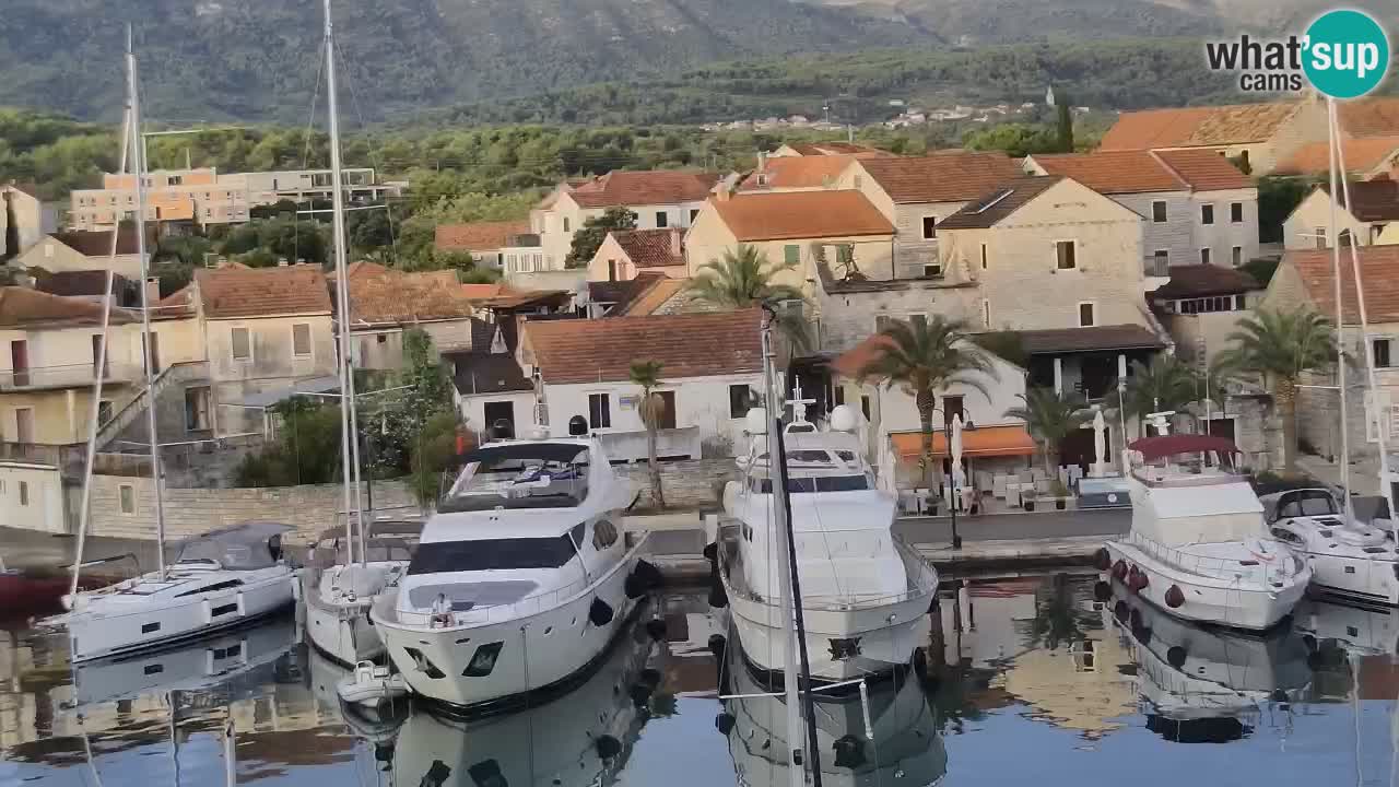 Livecam Vrboska marina | Hvar island | Dalmatia