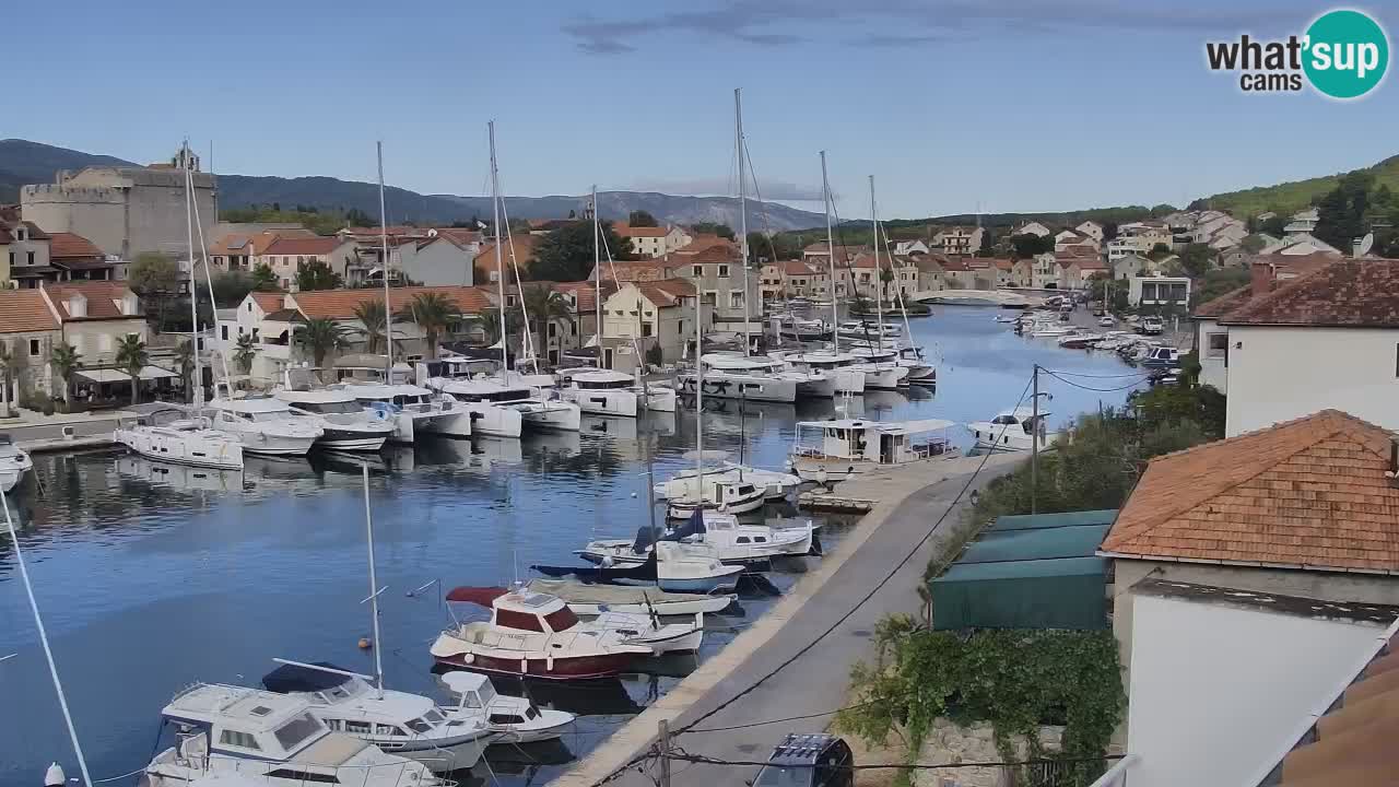 Webcam Vrboska marina | Hvar Insel | Dalmatien