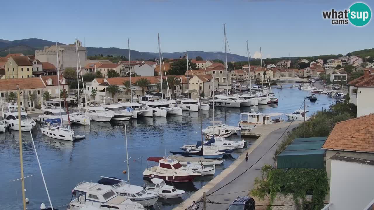Webcam Hvar Vrboska marina | Dalmazia
