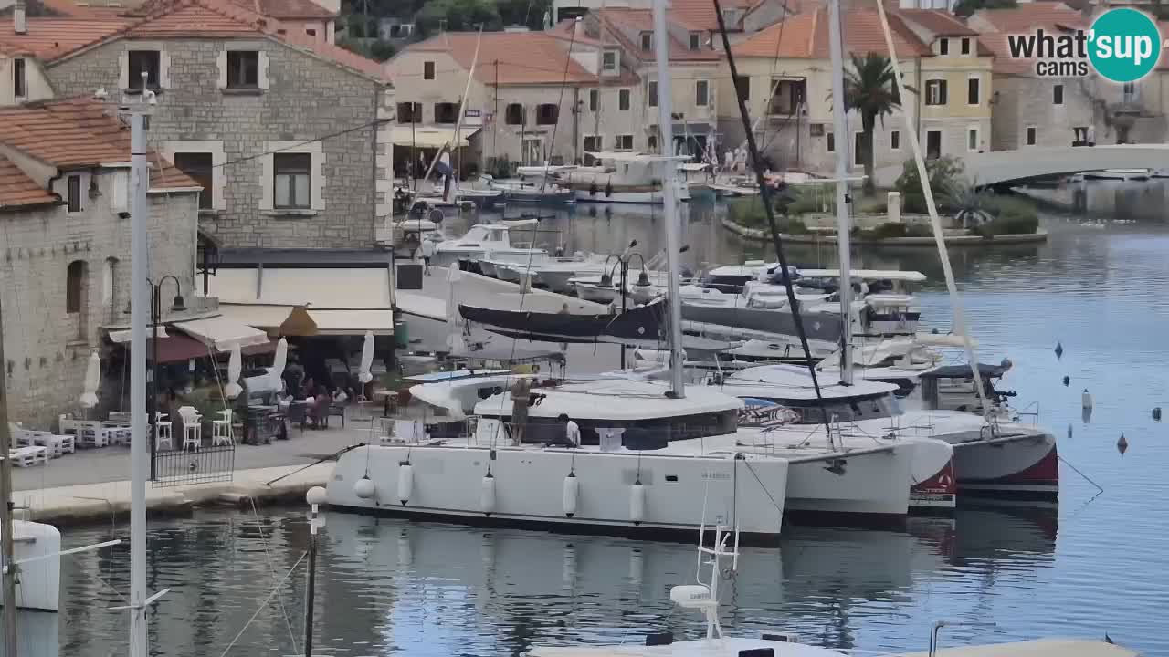 Livecam Hvar Vrboska marina | Île de Hvar | Dalmatia