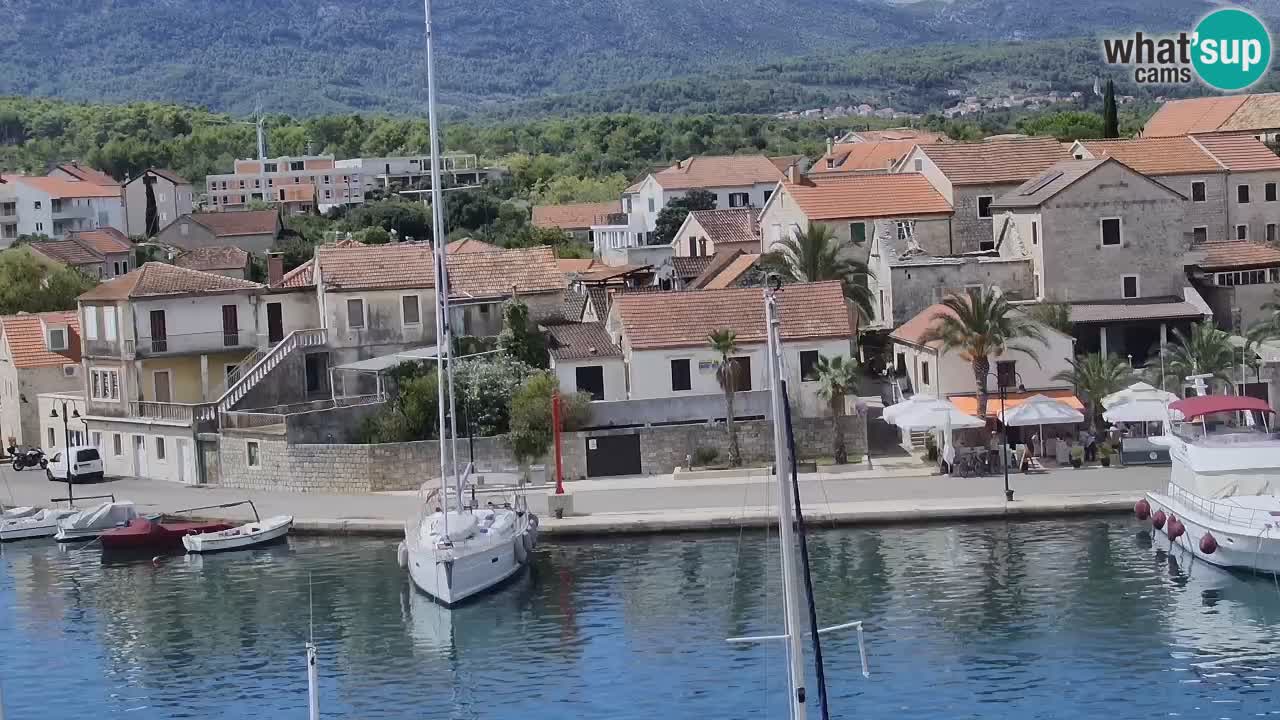 Webcam Vrboska marina | Hvar Insel | Dalmatien