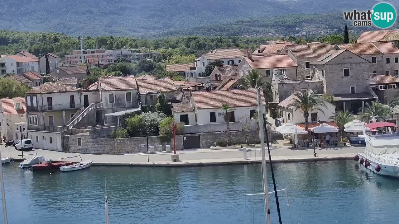 Livecam Vrboska marina | Hvar island | Dalmatia