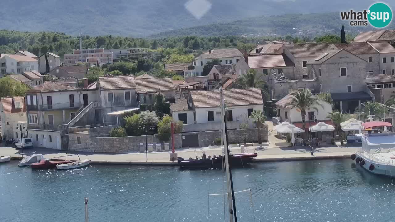 Livecam Hvar Vrboska marina | Île de Hvar | Dalmatia