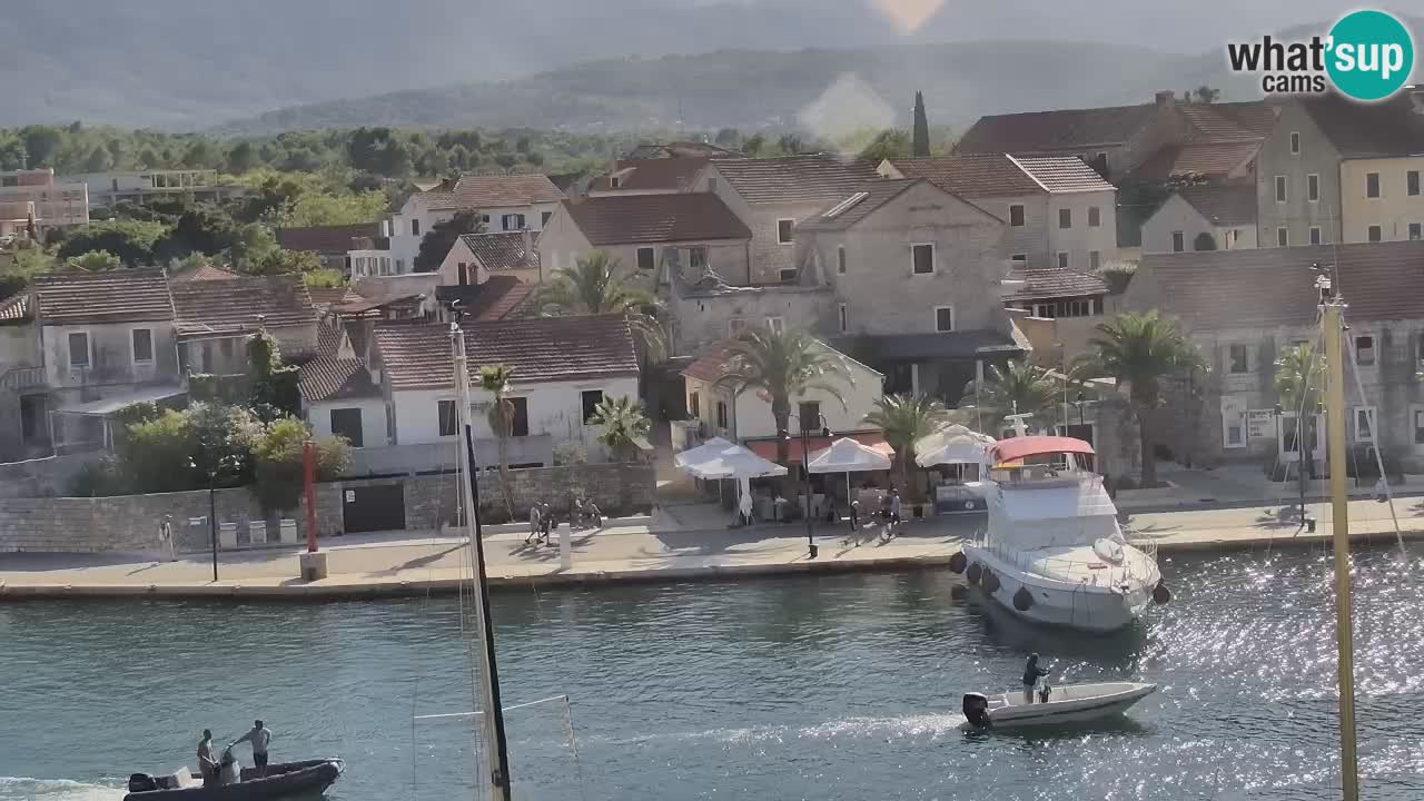 Livecam Hvar Vrboska marina | Île de Hvar | Dalmatia