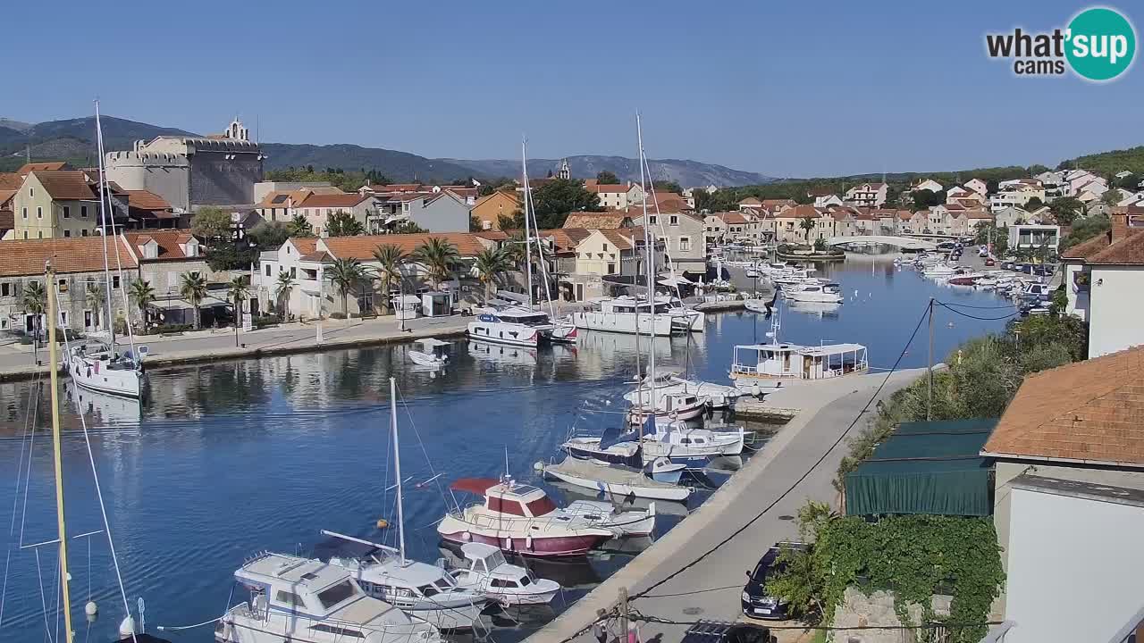 Webcam Vrboska marina | Hvar Insel | Dalmatien