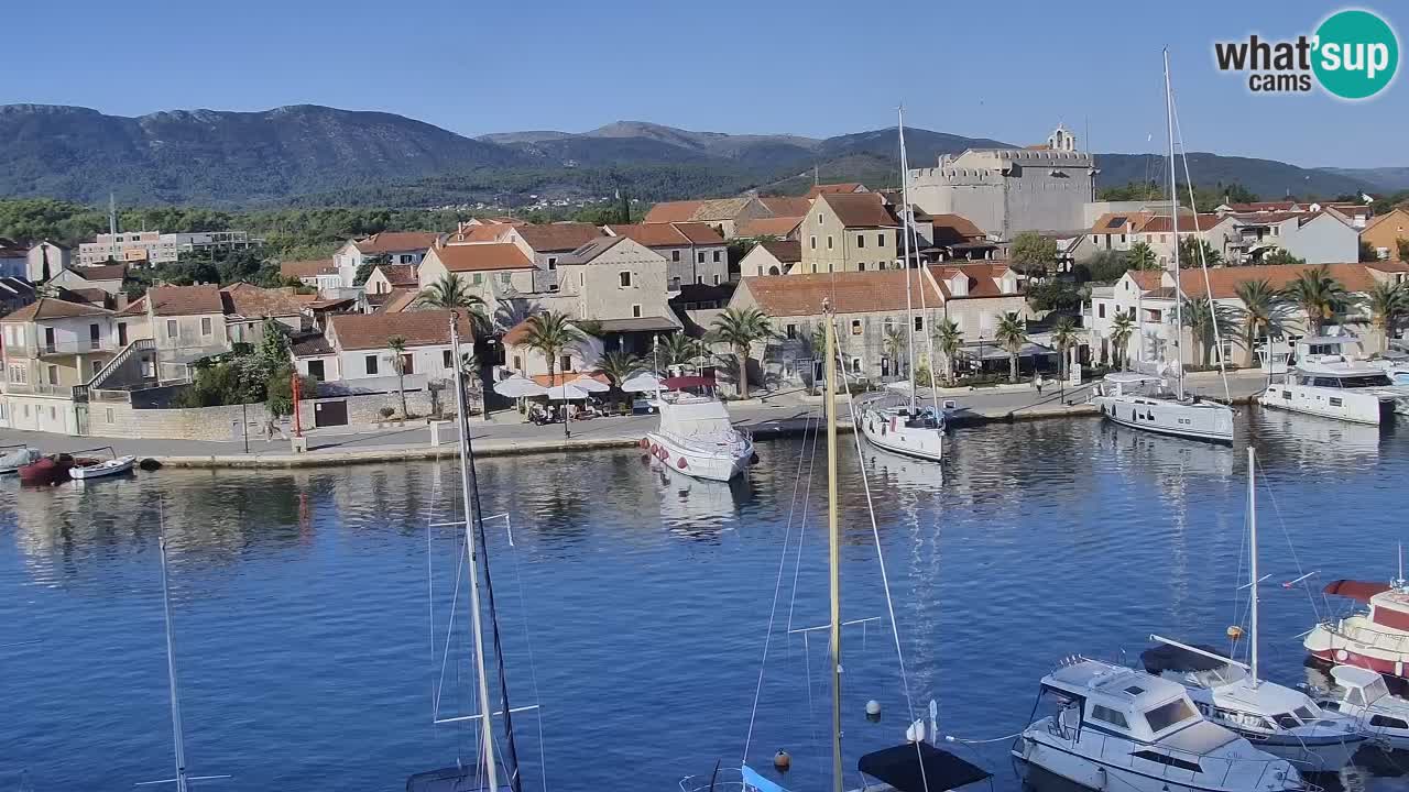 Web kamera Hvar Vrboska marina | otok Hvar | Dalmacija