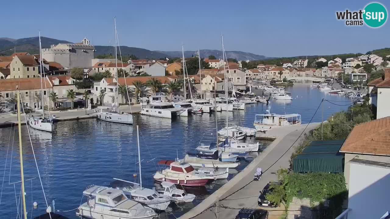 Webcam Hvar Vrboska marina | Dalmazia