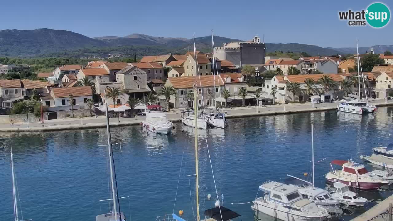 Livecam Vrboska marina | Hvar island | Dalmatia