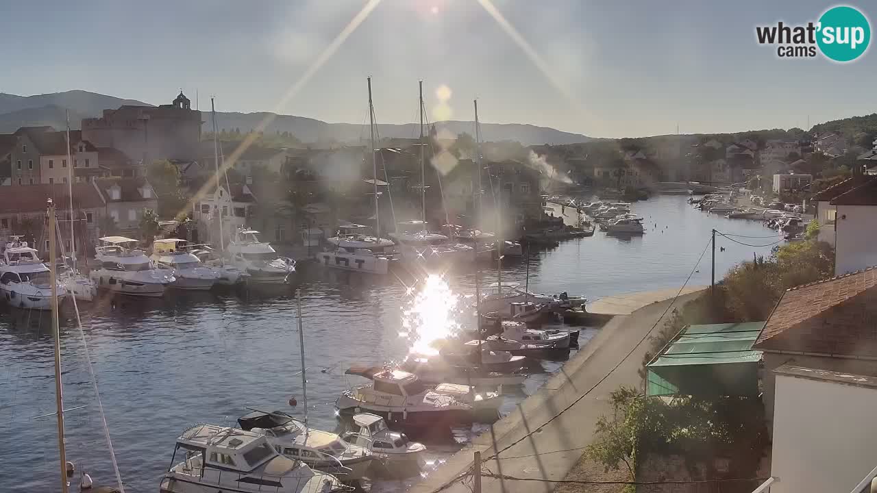 Livecam Vrboska marina | Hvar island | Dalmatia