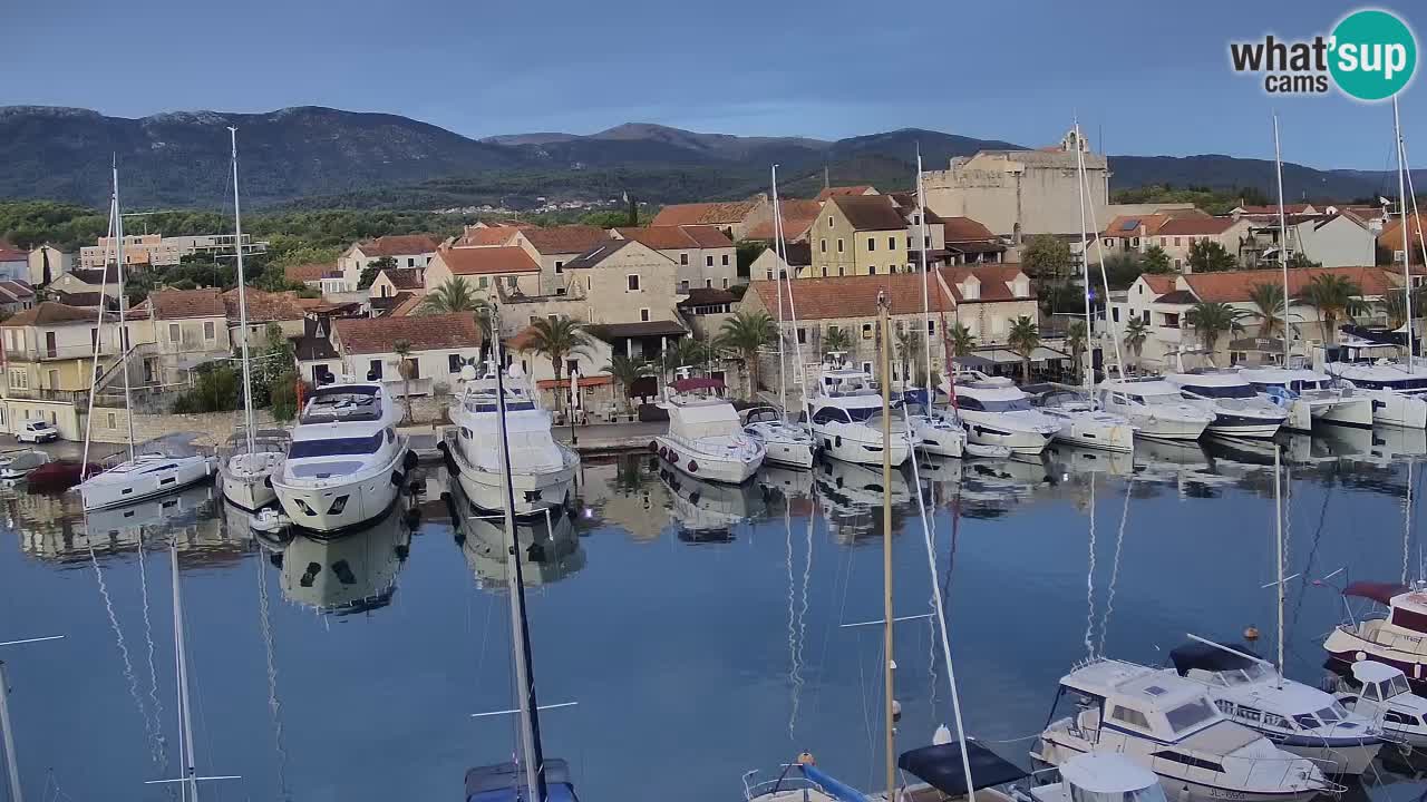 Livecam Vrboska marina | Hvar island | Dalmatia