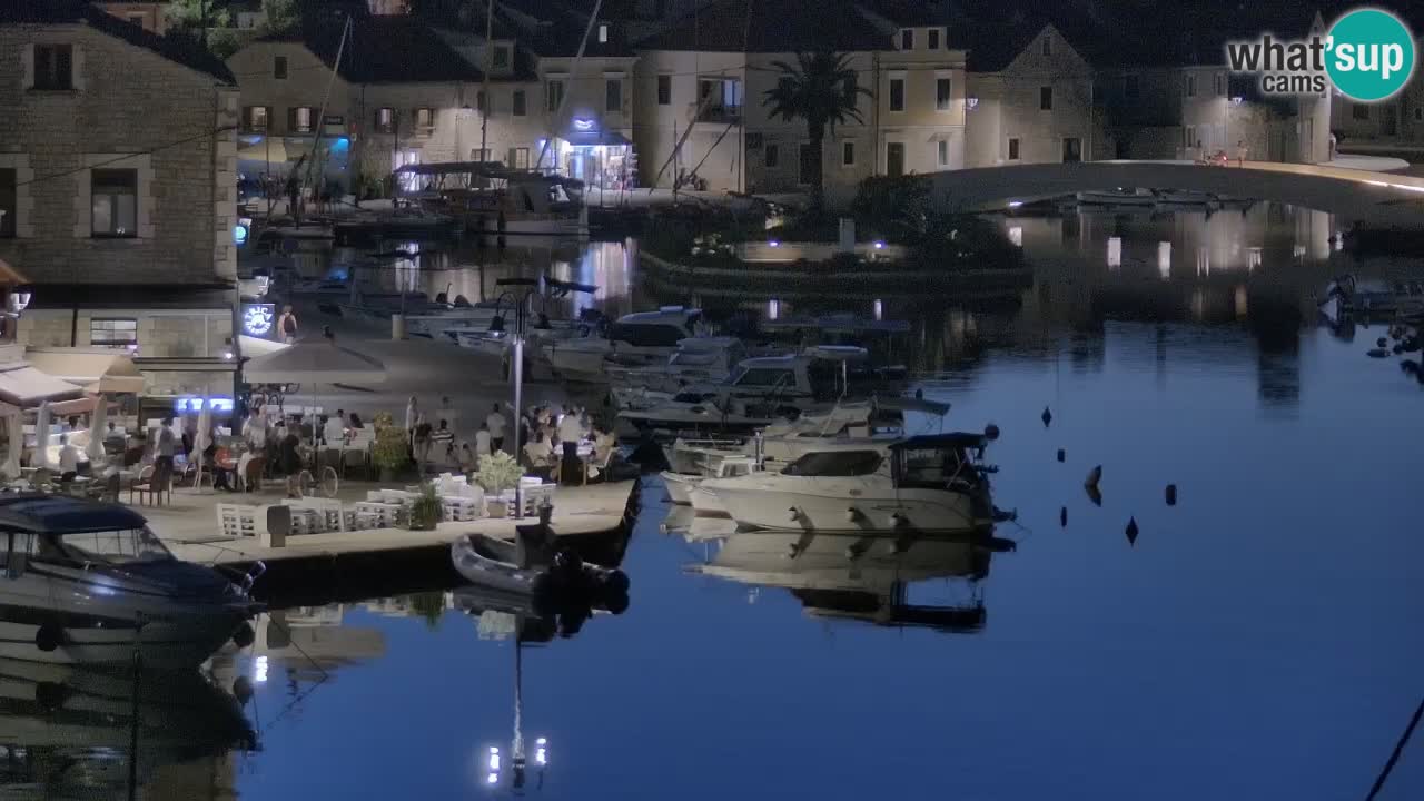 Livecam Hvar Vrboska marina | Île de Hvar | Dalmatia