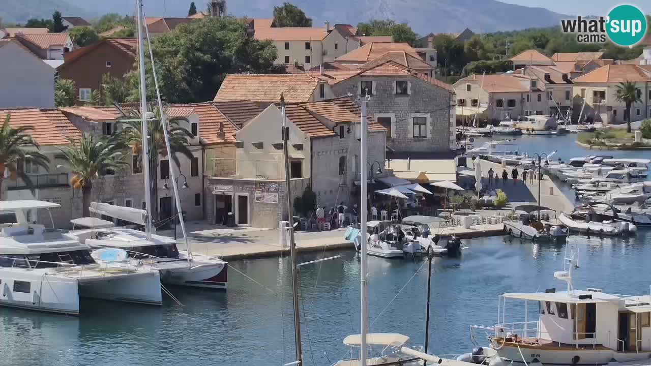 Web kamera Hvar Vrboska marina | otok Hvar | Dalmacija