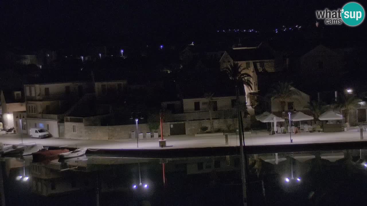Livecam Hvar Vrboska marina | Île de Hvar | Dalmatia