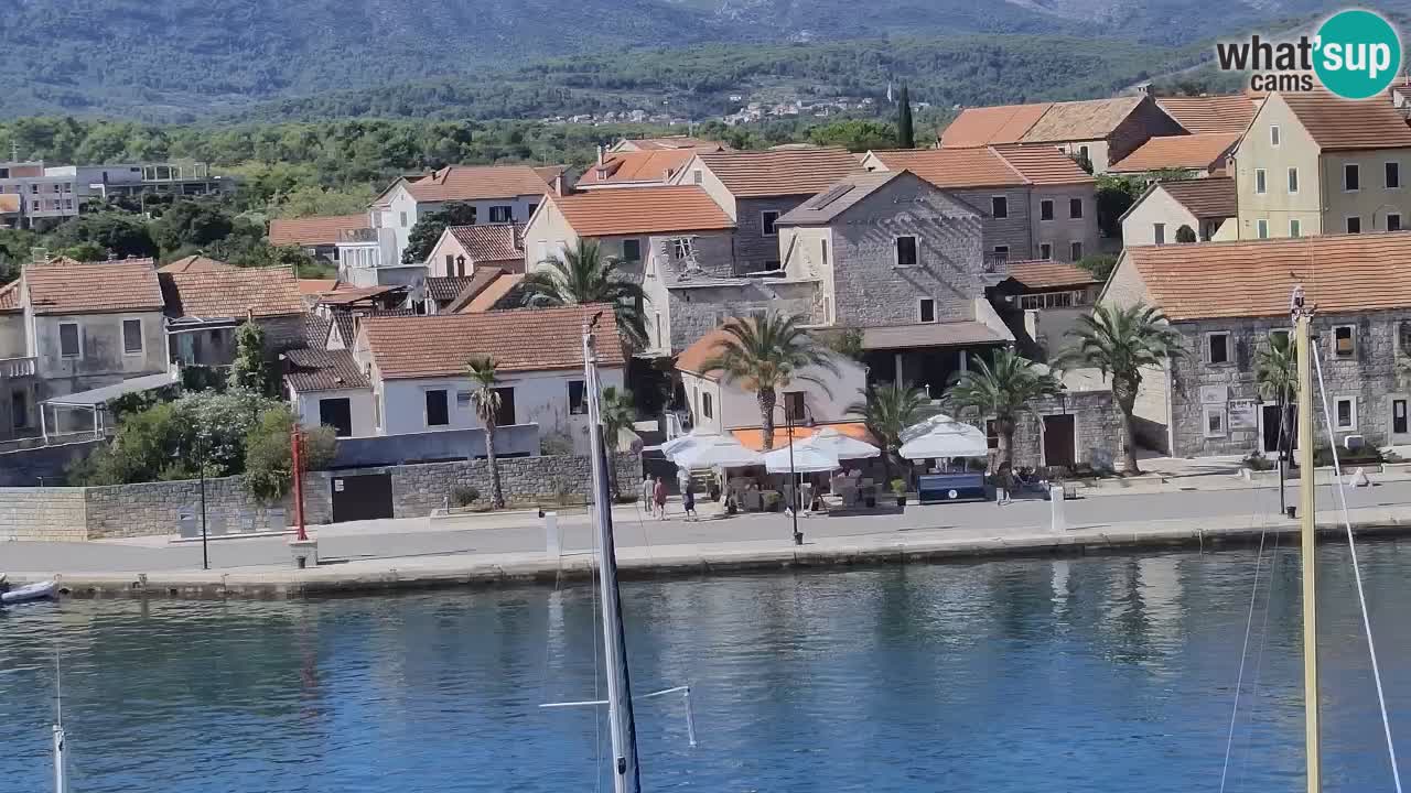 Livecam Hvar Vrboska marina | Île de Hvar | Dalmatia