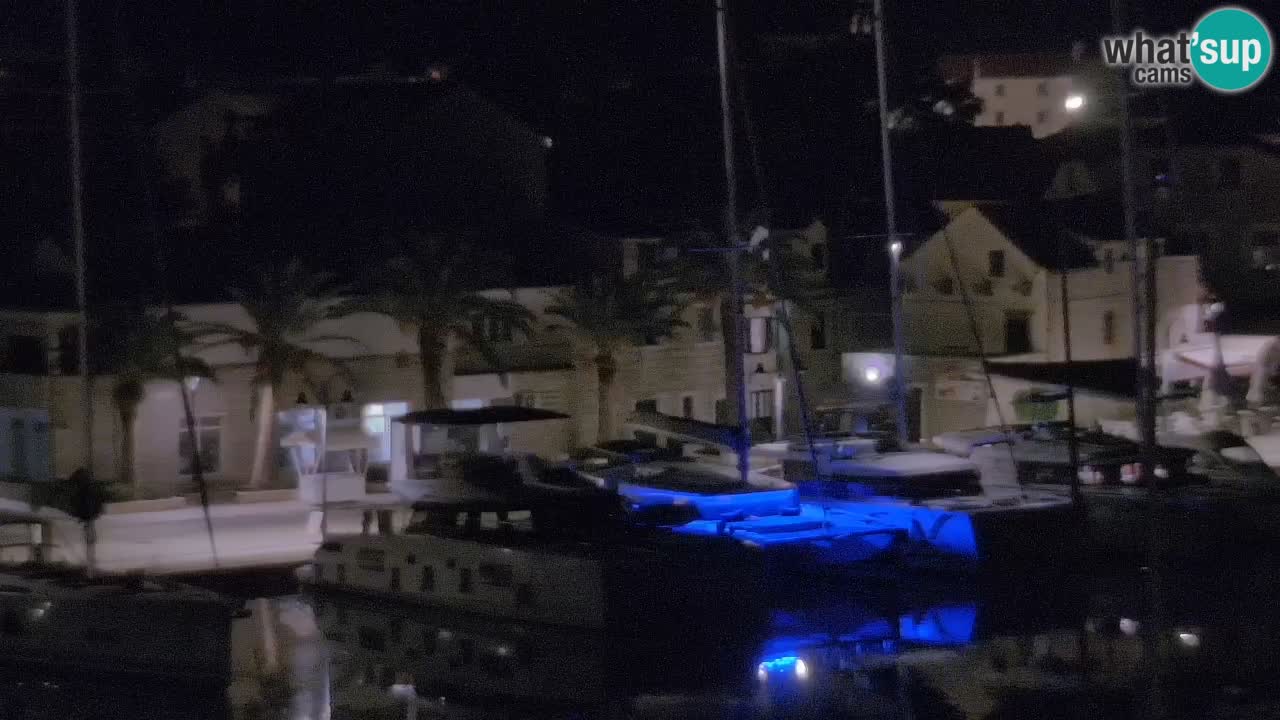 Webcam Vrboska marina | Hvar Insel | Dalmatien