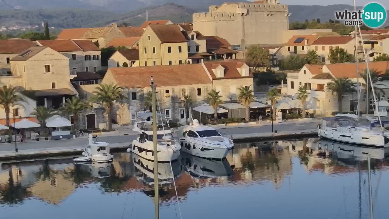 Webcam Vrboska marina | Hvar Insel | Dalmatien