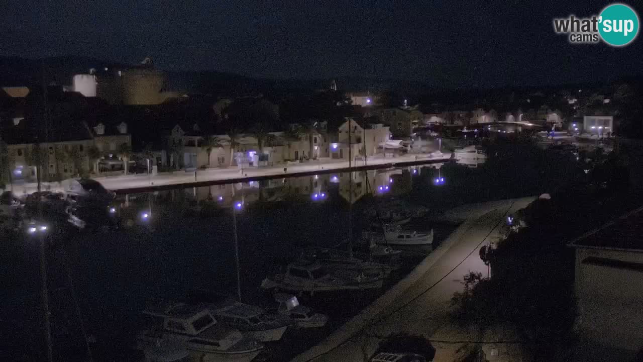 Webcam Vrboska marina | Hvar Insel | Dalmatien