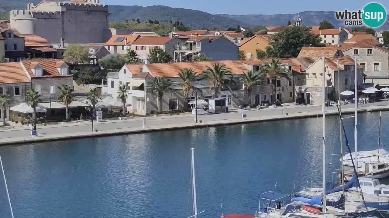 Livecam Hvar Vrboska marina | Île de Hvar | Dalmatia