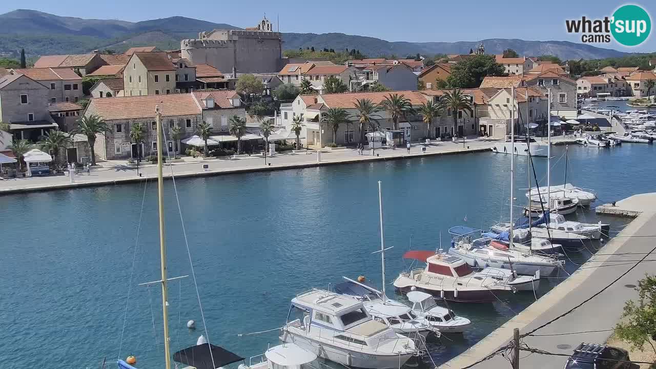 Livecam Vrboska marina | Hvar island | Dalmatia